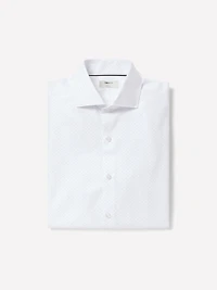 Chemise Habillée à Coupe Régulière Pois