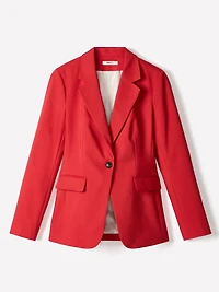Limitless One-Button Fitted Blazer