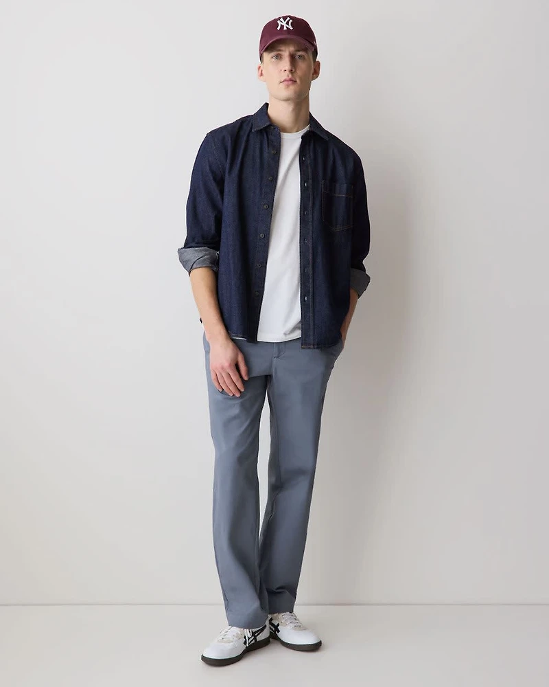 Pantalon Chino à Jambe Droite