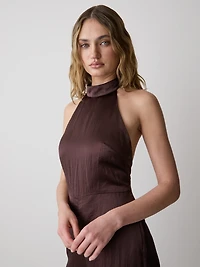 Sleeveless Wide-Leg Jumpsuit with Open Back