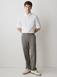 Chemise à Manches Longues en Tricot Piqué