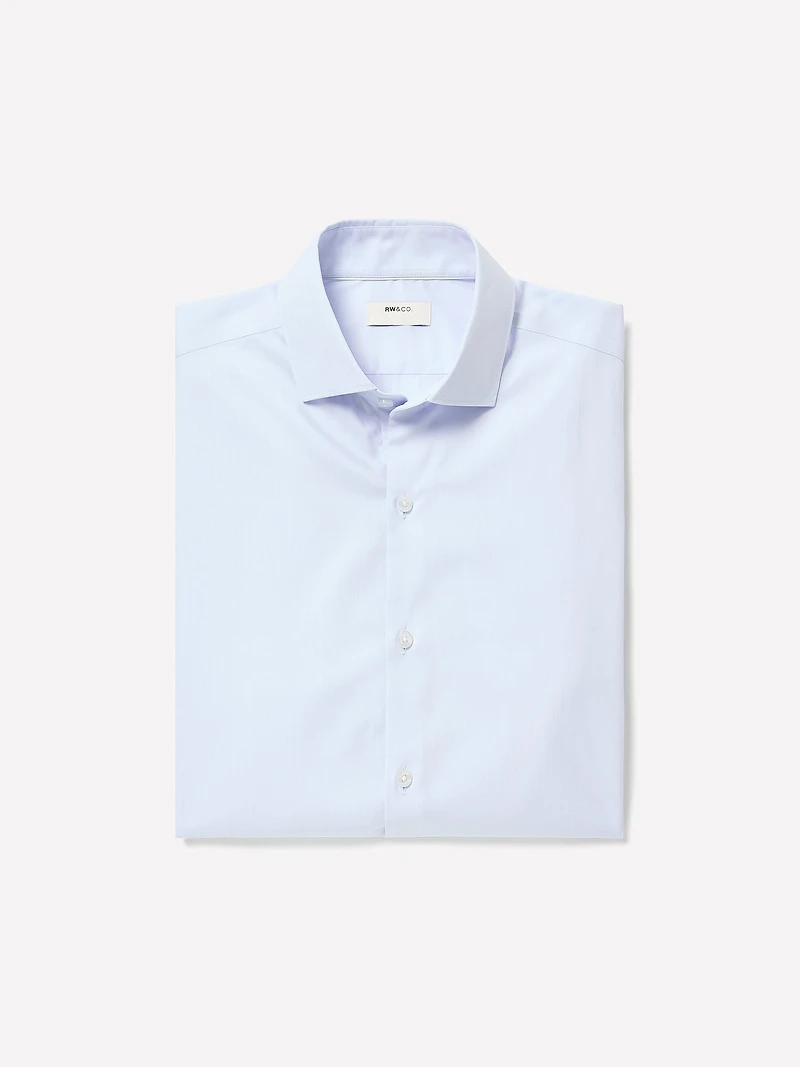 Chemise Habillée à Chevrons Coupe Régulière