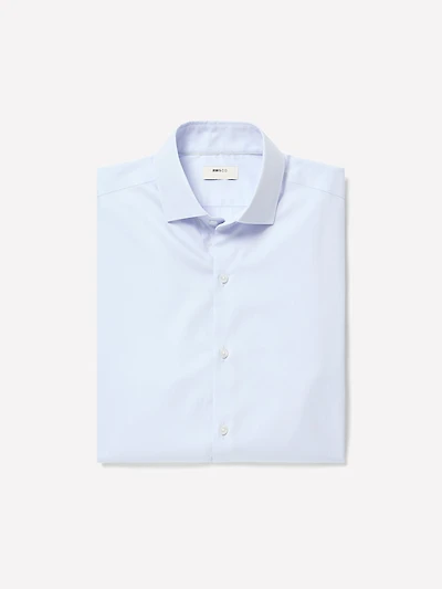 Chemise Habillée à Chevrons Coupe Régulière