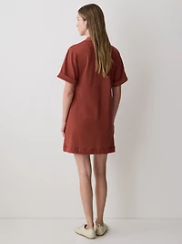 Robe Polo à Manches Courtes