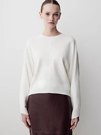 Long-Sleeve Crew-Neck Sweater