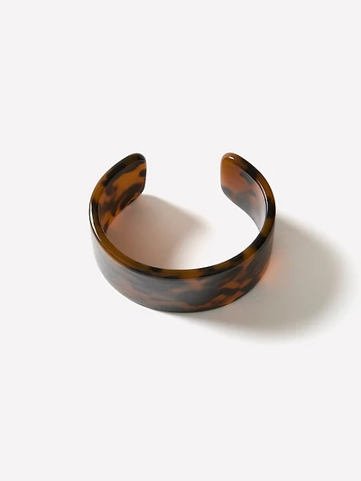 Bracelet Rigide Ouvert en Acrylique