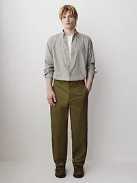 Straight-Leg Relaxed Chino Pant