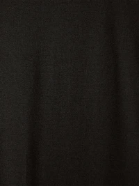 Essential Slim Fit Black Wool-Blend Suit Pant