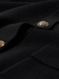 Long-Sleeve Long Cardigan