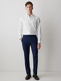 Chemise Habillée Unie à Coupe Ajustée