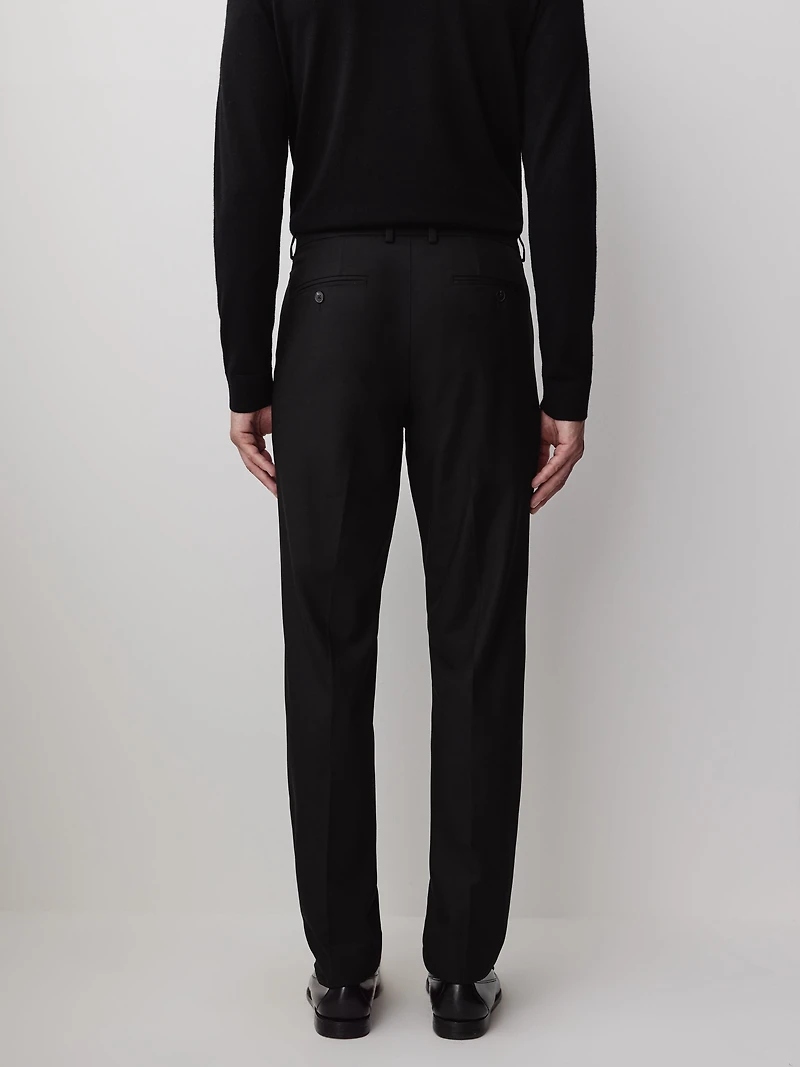 Slim-Leg Wool-Blend Pant