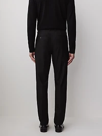 Slim-Leg Wool-Blend Pant