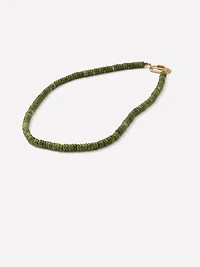 Beaded Carabiner Necklace