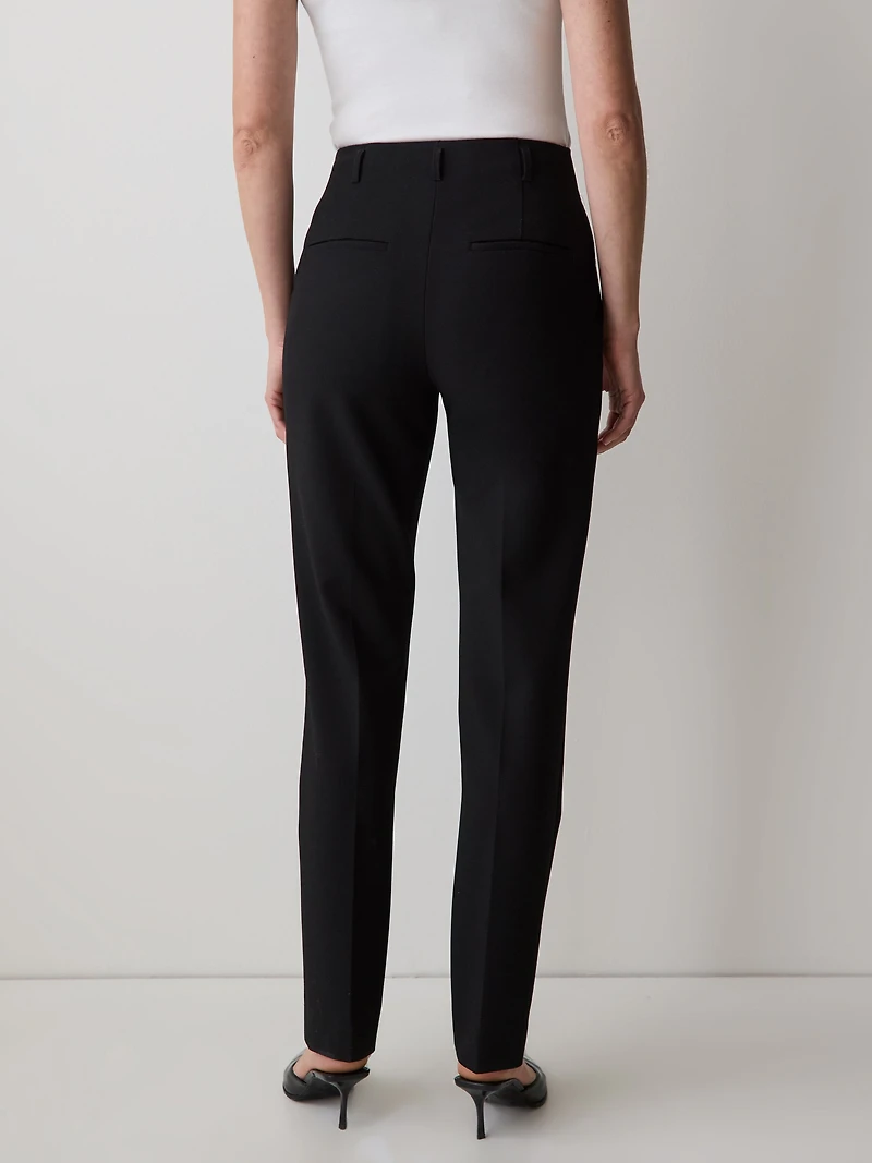 High-Rise Long Slim-Leg Pant