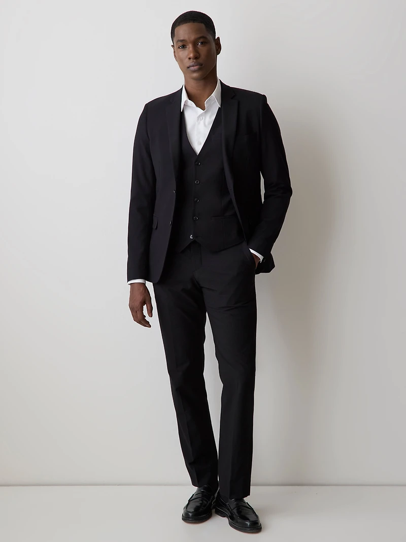 Wool-Blend Suiting Vest