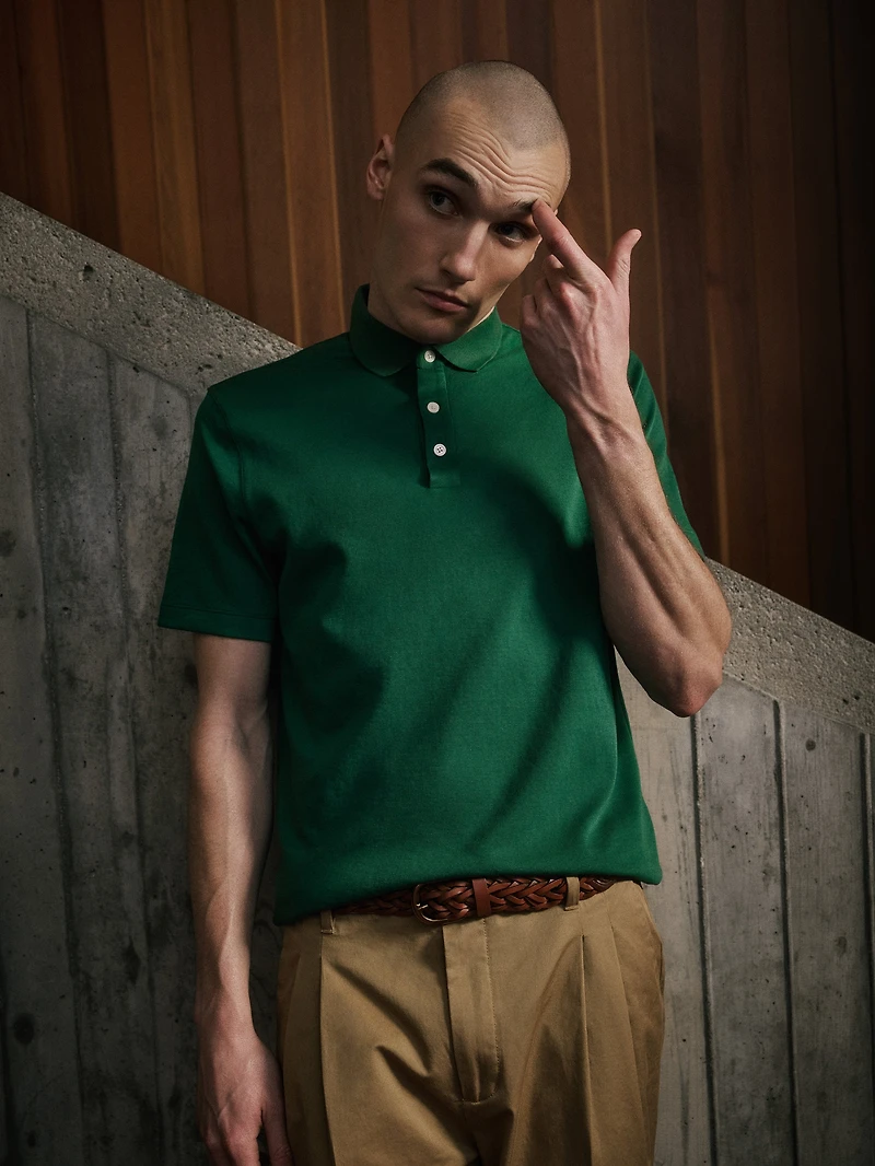 Short-Sleeve Polo