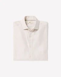 Tailored-Fit Heather Dress Shirt