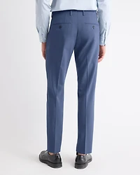 Slim-Fit Blue Wool-Blend Suit Pant