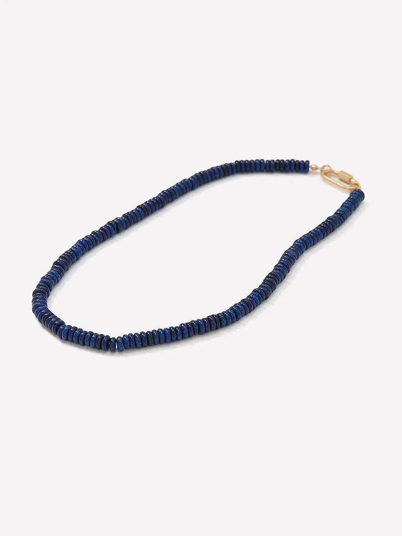Beaded Carabiner Necklace