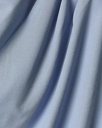 Extended-Sleeve Crew-Neck Draped Top