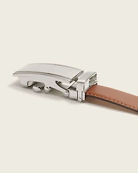 Leather Belt with Automatic Buckle