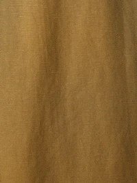 Wide-Leg High-Rise Linen-Blend Pant