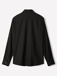 Chemise Habillée Style Tricot à Coupe Régulière