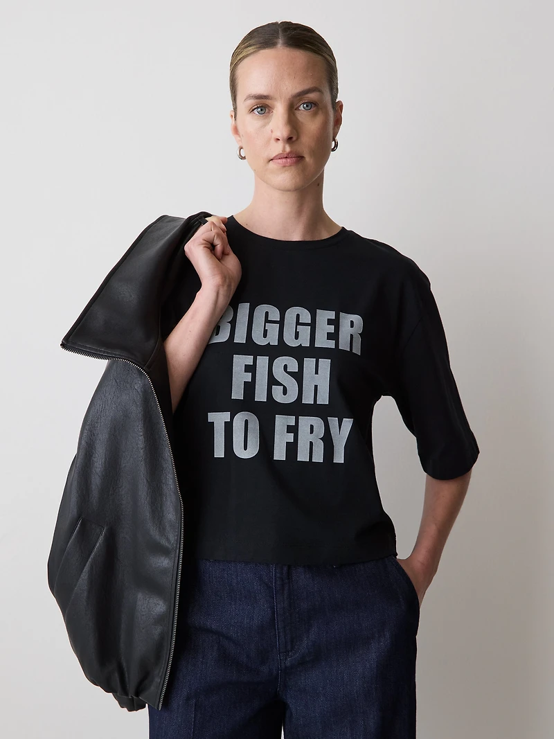 T-Shirt Ample en Coton Supima