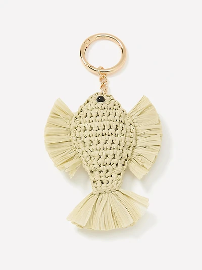 Breloque pour sac avec poisson