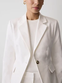 Limitless One-Button Fitted Blazer