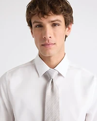 Wide Beige Textured Tie