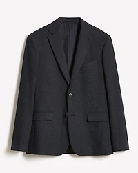 Veston de Complet à Coupe Étroite en Tissu Technique