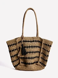 Raffia Tote Bag