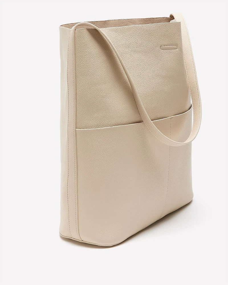 Sac Fourre-Tout en Faux Cuir