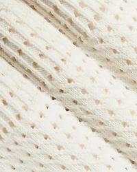 Sleeveless Short Crochet Sweater