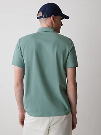 Polo à Manches Courtes en Coton Supima (R)
