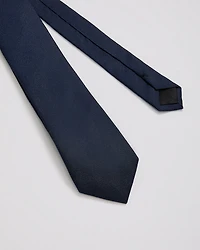 Blue Skinny Textured Tie