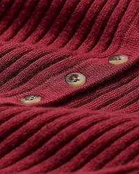 Long-Sleeve Ribbed Sweater