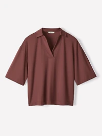 Piqué-Knit Short-Sleeve Polo