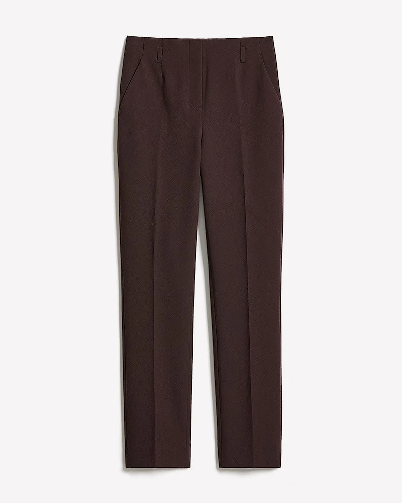 High-Rise Long Slim-Leg Pant
