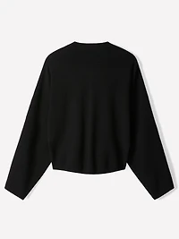 Long-Sleeve Crew-Neck Sweater