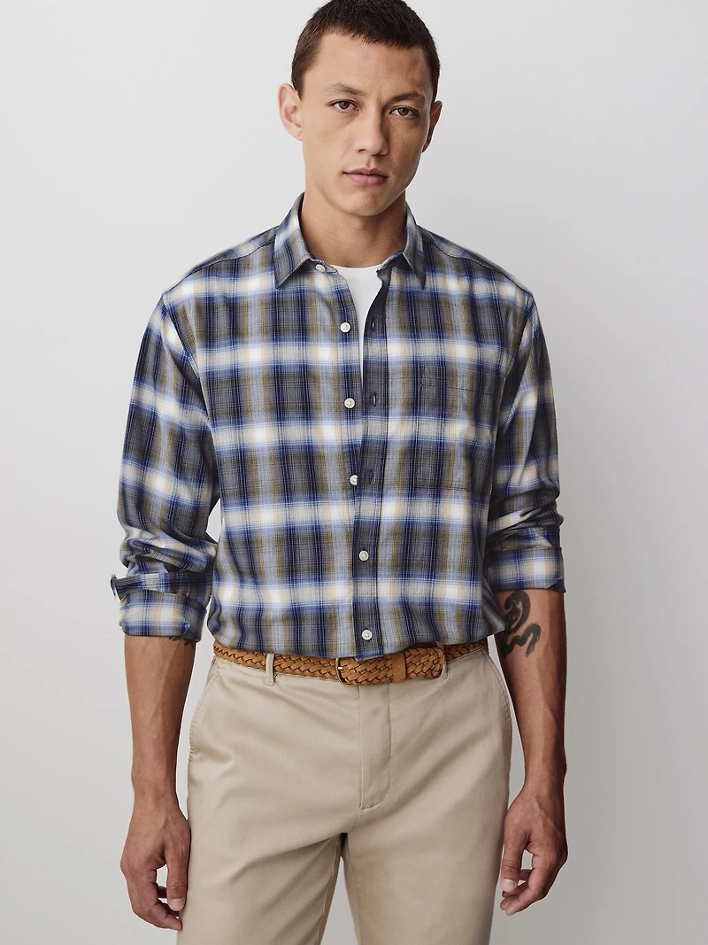 Chemise à Chevrons