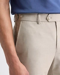 Pantalon homme ajusté en mélange de laine