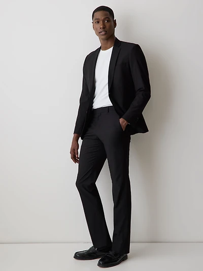Tailored Fit Wool-Blend Essential Pant
