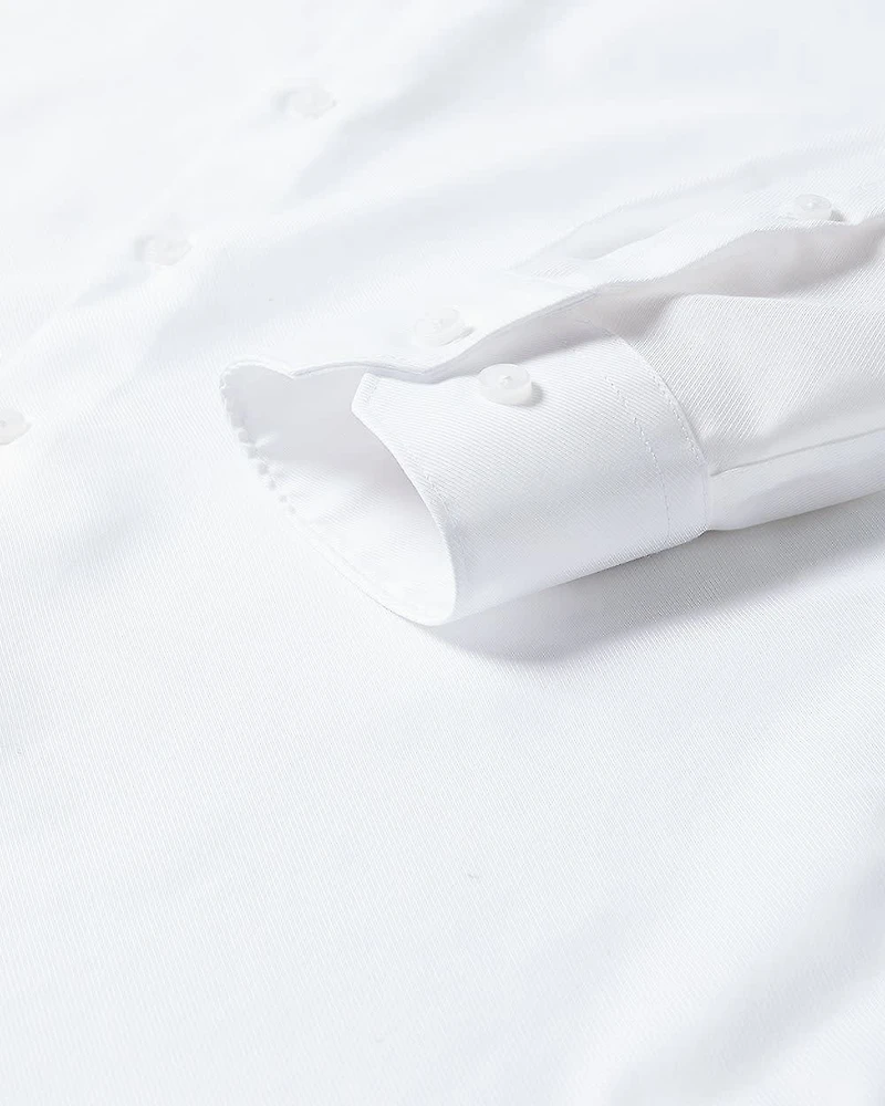 Slim fit Easy-care dress shirt - Wide spread collar