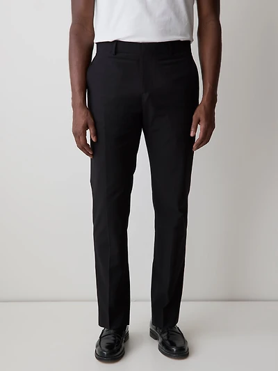 Tailored-Fit Wool-Blend Essential Pant
