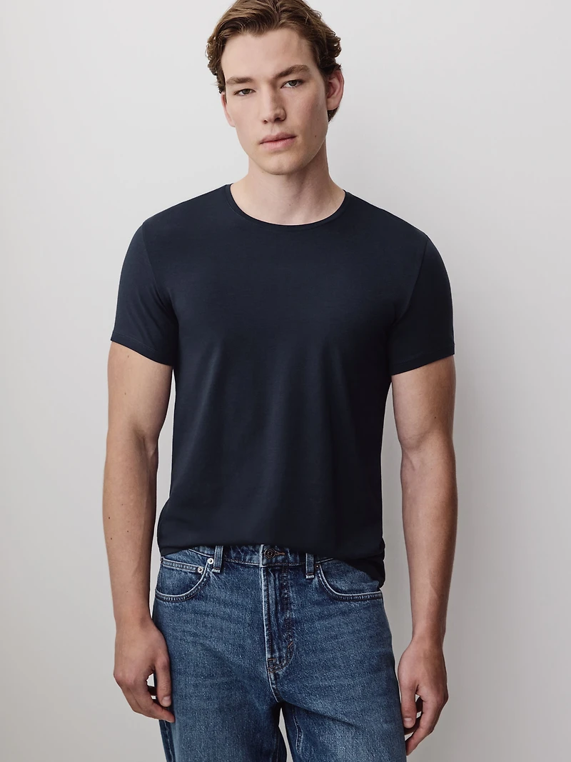 Supima Cotton (R) Crew-Neck T-Shirt