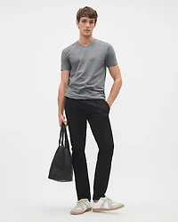 T-shirt à Encolure V en Coton Supima (R)