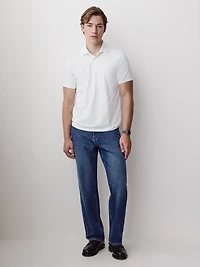Short-Sleeve Supima (R) Cotton Jersey Polo