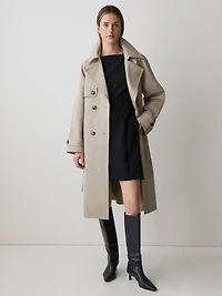 Sleeveless Boat-Neck Mini Dress